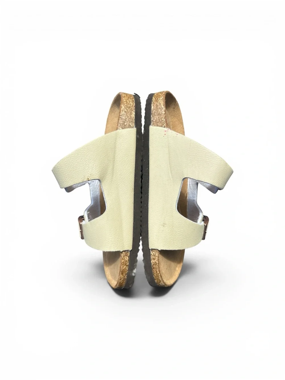 Torotto Kids Cork Footbed Double Buckle Sandals Size 34